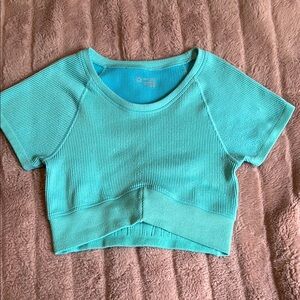 Aerie Offline cropped workout shirt (size XS)